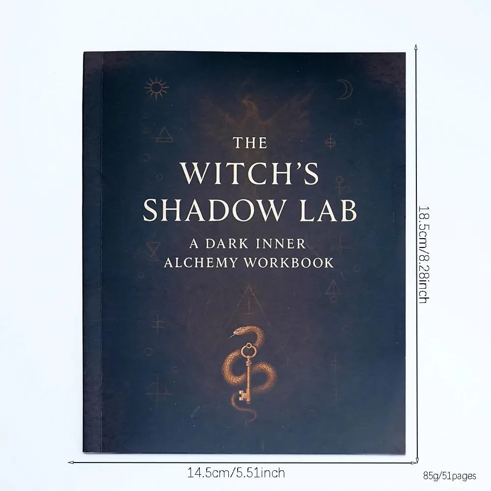 Gothic Shadow Work Journal Inner Alchemy Grimoire 51 Pages Grimoire Book of Shadows Bos Journal Planner Diary Grimoire 44 Guided