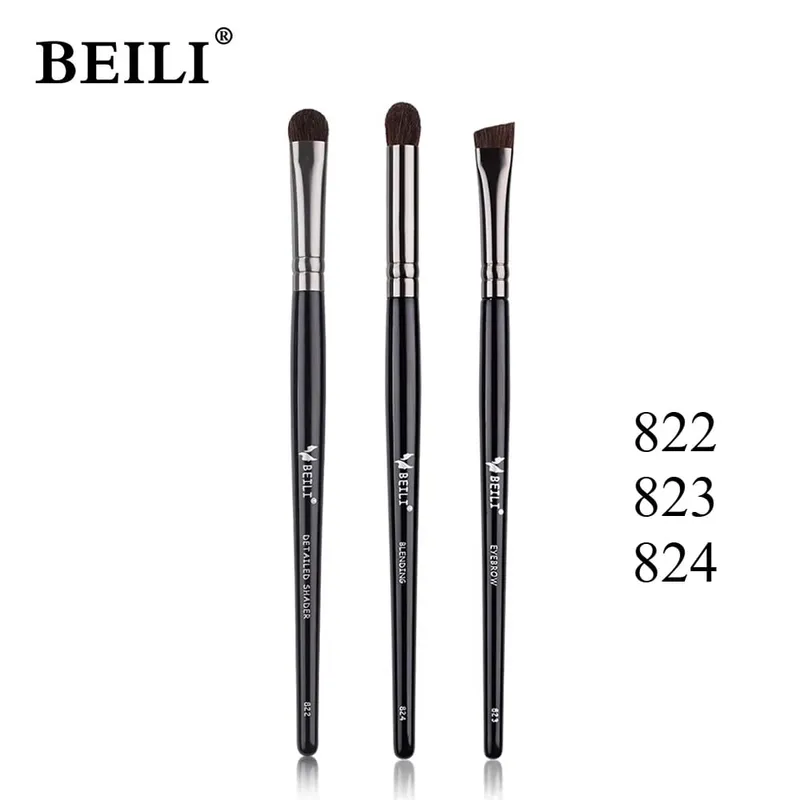 Eye Soft Bristle Eyeshadow Brushes 9-piece Set Eye Makeup Smudge Undercover Eyeliner Blade Eye Detail Small Makeup Brushes