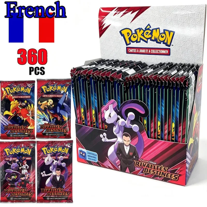 English French Spanish Pokémon Cards Game CROWN ZENITH SILVER TEMPEST Lost Origin Brilliant Stars Carte Pokémon Collection Toys