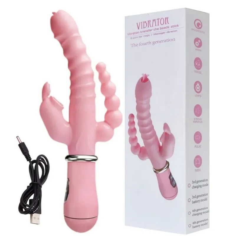 Sex Toys Vibrator Telescopic/Rabbit/Finger Digging G Spot Powerful vibrating AV Magic Wand Clitoris Stimulator Dildo Masturbator