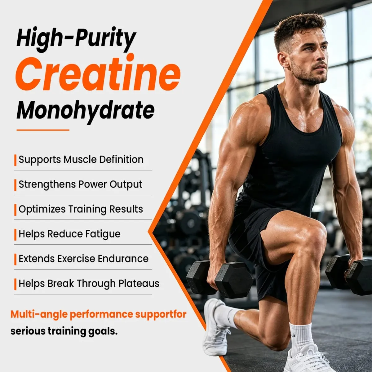 Creatine Monohydrate Gummies 4500mg - Boost Energy Build Muscle Mass and Improve Athletic Performance