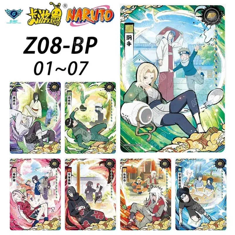 Kayou Naruto New T4W8 T2W9 Anime Rare Card Full Series ASP BP PU HR AR CR MR UR Complete Set Anime Collection Card Kids Toy Gift — image 12