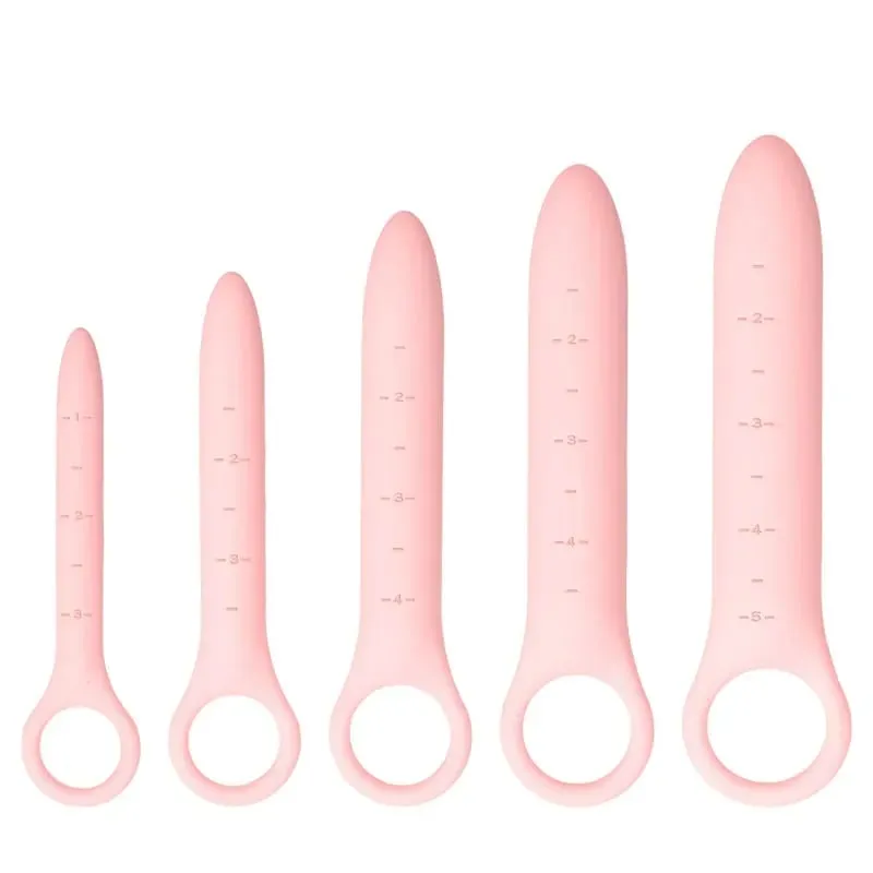 5pcs/Set Soft Silicone Anal Plugs With Scale Beginner Anal Stimulator Trainer Sex Play Toy Back Court Female Flirt Butt Plug