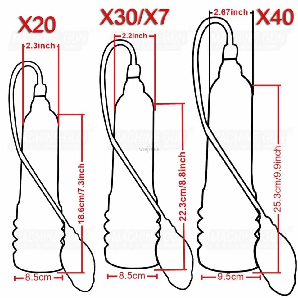 Hydrotherapy X20 X30 X40 Penis Pump Penis Enlargement Enhancer Water Spa Vacuum Pump For Men Penis Extender Sex Toys For Men