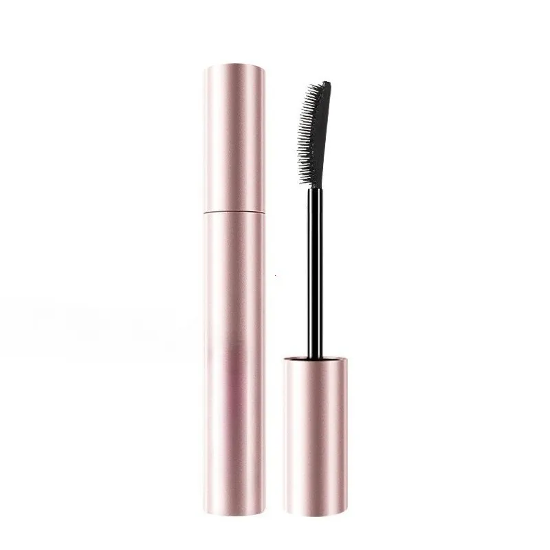 Silk Fiber Matte Mascara Makeup Ultra-Fine Brush Lengthens Eyelashes Waterproof Fast Dry Brown Black Curling Mascara Comestic