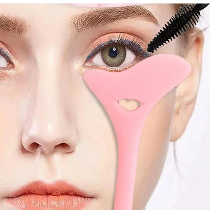 Silicone Eyeline Guide Tool for Drawing Eye-Like Lower Eyelashes Stamp Device Eyeshadow Positioning & Antibacterial Eye Makeup Aid