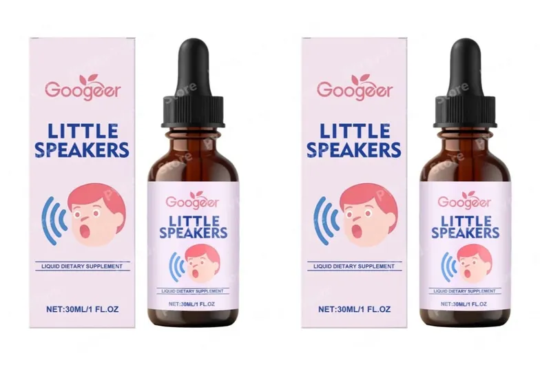 Little Speakers Liquid Drops Supplement for Kids Daily Speech Language Wellness Support Vitamin and Mineral Natural Ingredients