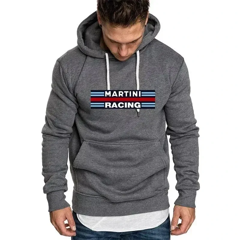 Men's Hoodies Martini Racing Print Unisex Hooded Fleece Sweatshirt Pullover Jacket Casual High Quality Streetwear Fashion Trends — image 4