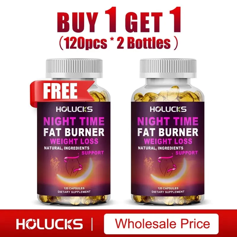 Night Time Weight Loss Capsules - Advanced Weight Loss Supplement - Fat Burners - Belly Fat Burner - Appetite Suppressant