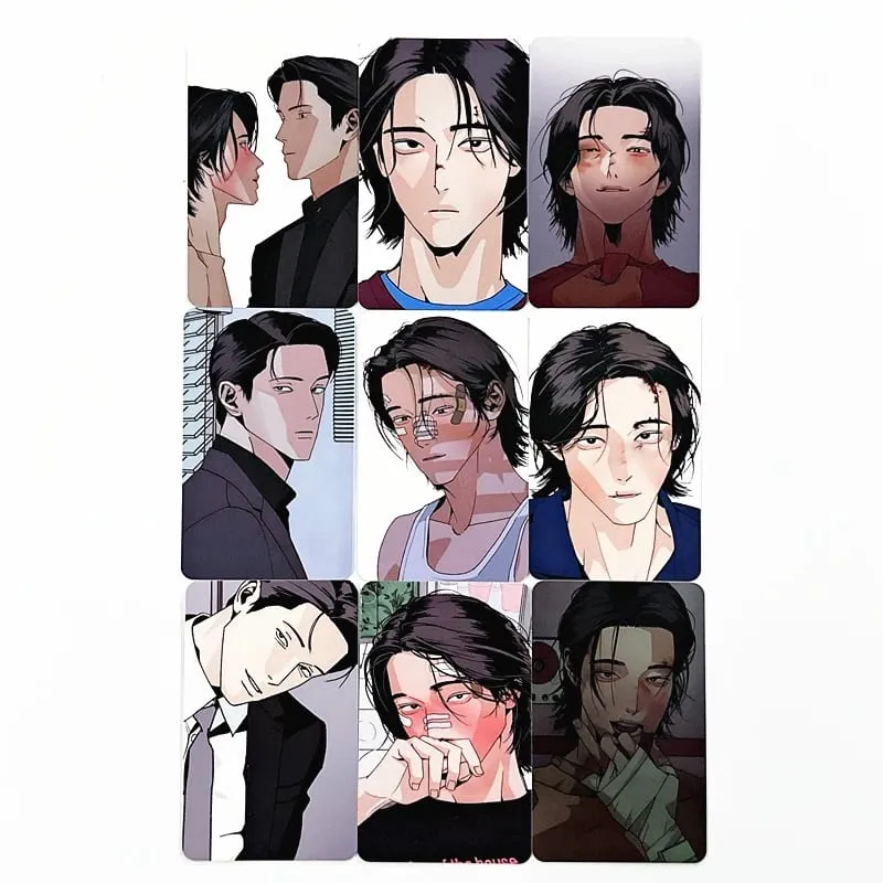 18PCS Korean BL Manhwa God's Peace Photo Cards Set - Manga Characters LOMO Card Perfect Gift for Fans