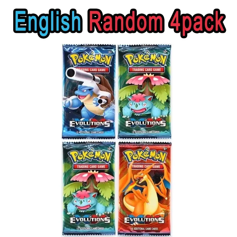 ** 360Pcs EnglishPokémonCards SunMoon Destined PSrismatic Evolutions Scarlet Violet 151 PALDEAN Booster Battle Transaction Card