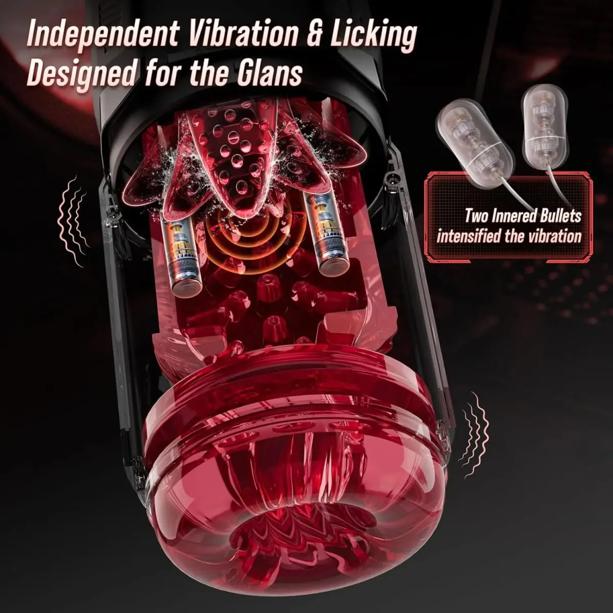 Automatic Male Masturbator Stroker with 7 Sucking Thrusting Rotating Licking Adult Pocket Pussy Mens Sex Toy Blowjob Sex Machine