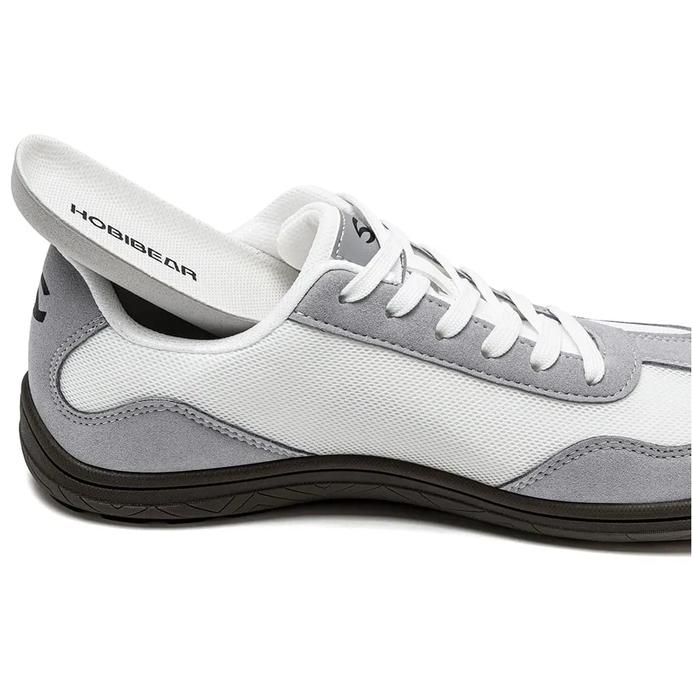 Wide Barefoot Shoes Womens Mens Zero Drop Minimalist Sneakers Artificial Leather Mesh Retro Walking Shoes