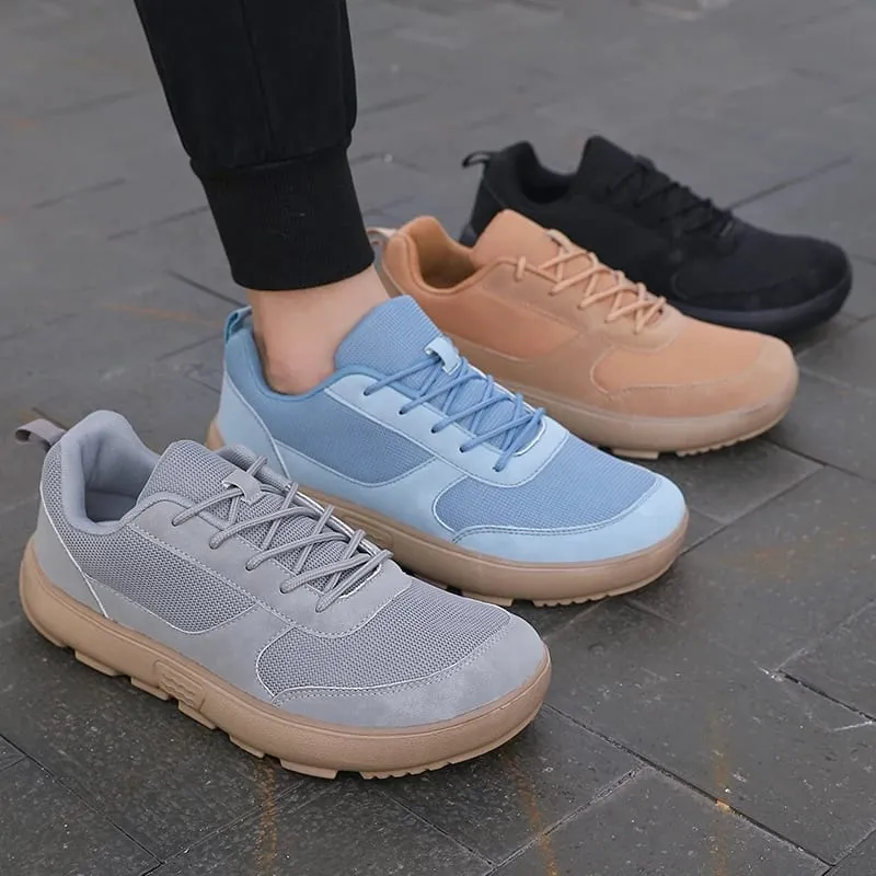 Unisex Wide Toe Barefoot Shoes Mesh Breathable Walking Shoes Casual Sneakers Street Style Minimalist Running Shoes for Daily Use — image 2