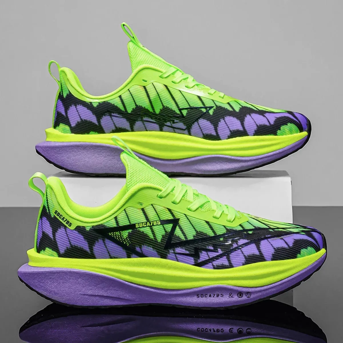 Men Running Shoes Carbon Board Speciality Marathon Sports Breathable Lightweight Woman Comfortable Athletic Sneakers Golf Casual