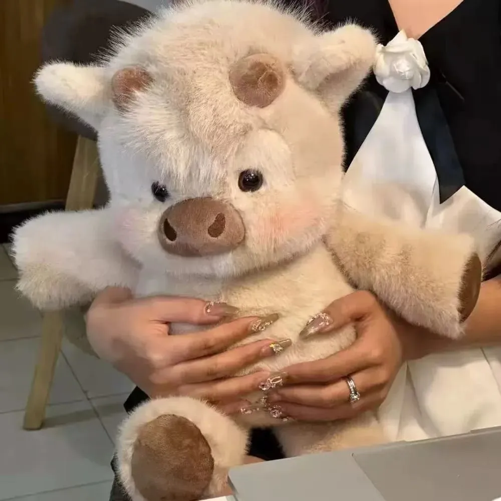 Creative Gift Soft Pig Stuffed Animal Plush Pillow Emotional Support 17.7inch Stuffed Animals Plush Cute Stuffed Toys