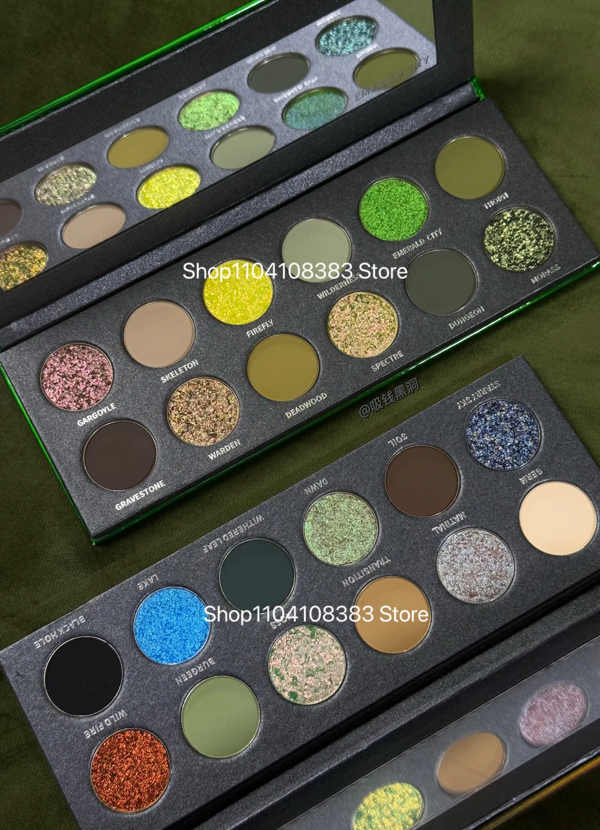 Eye Shadow Disk Chameleon Gothic Eyeshadow Matte Shimmer Soft Smoky Clown High Colors Lasting Eye Makeup
