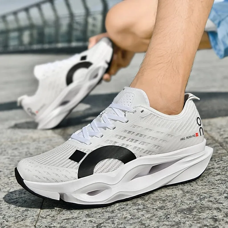Casual Running Shoes Lac-up Walking Sneakers Men Shoes Lightweight Vulcanize Shoes Fashion Sneakers Men Mesh casual shoes