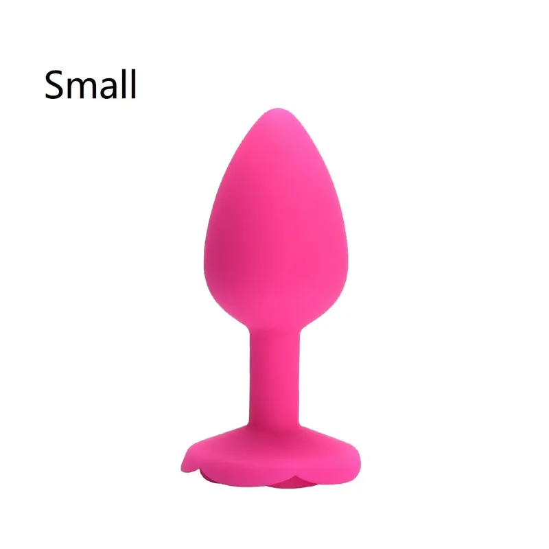 Hoa Hồng Hoa Silicone Hậu Môn Hạt Mông Bộ Cắm Nhỏ Vừa Lớn Hậu Môn Cắm Trang Sức Hậu Môn Huấn Luyện Dương Vật Giả Hậu Môn Đồ Chơi Tình Dục nam Nữ Đồng Tính