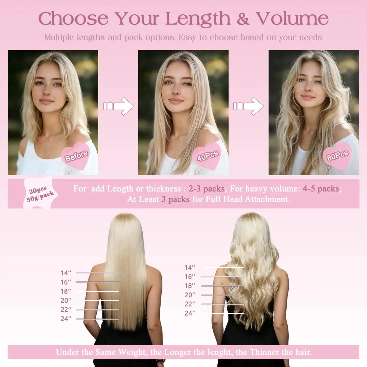 Tape in Hair Extensions Human Hair #1B 26Inch Invisible Seamless Tape for Hair Extensions Tape Ins Glue in Remy Human Hair for Women
