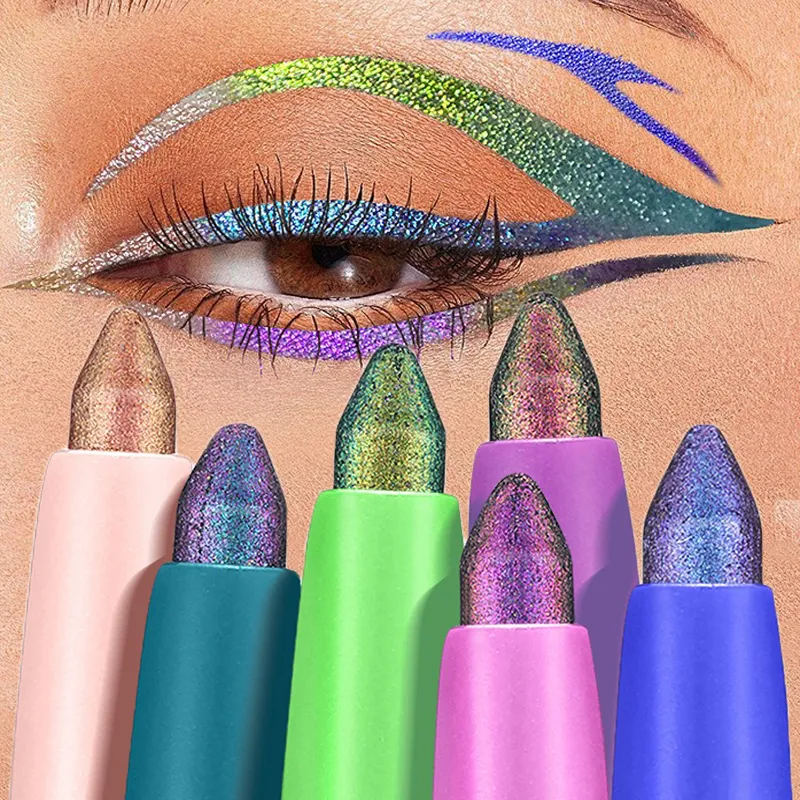 Chameleon Eyeliner Stick Pen Glitter Eyes Shadow Waterproof Shimmer Eye Liner Pen Shiny High-gloss Cosmetics Beauty Make Up — image 1