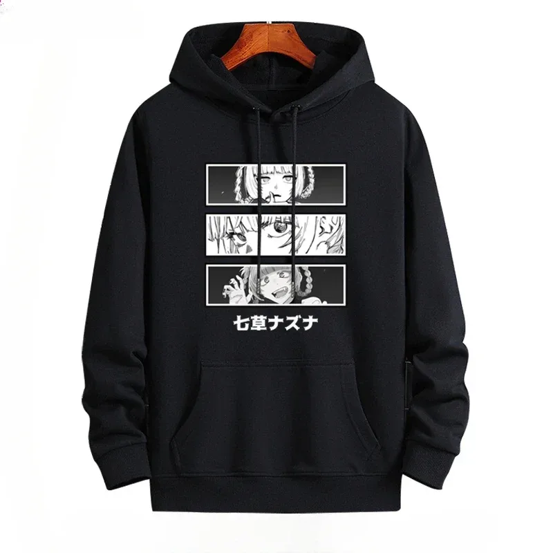 Y2K Anime CALL OF THE NIGHT Nazuna Nanakusa Nakakatawang Hoodie Hip Hop Graphic Sweatshirts Poleron Hombre Streetwear Harajuku Tracksui