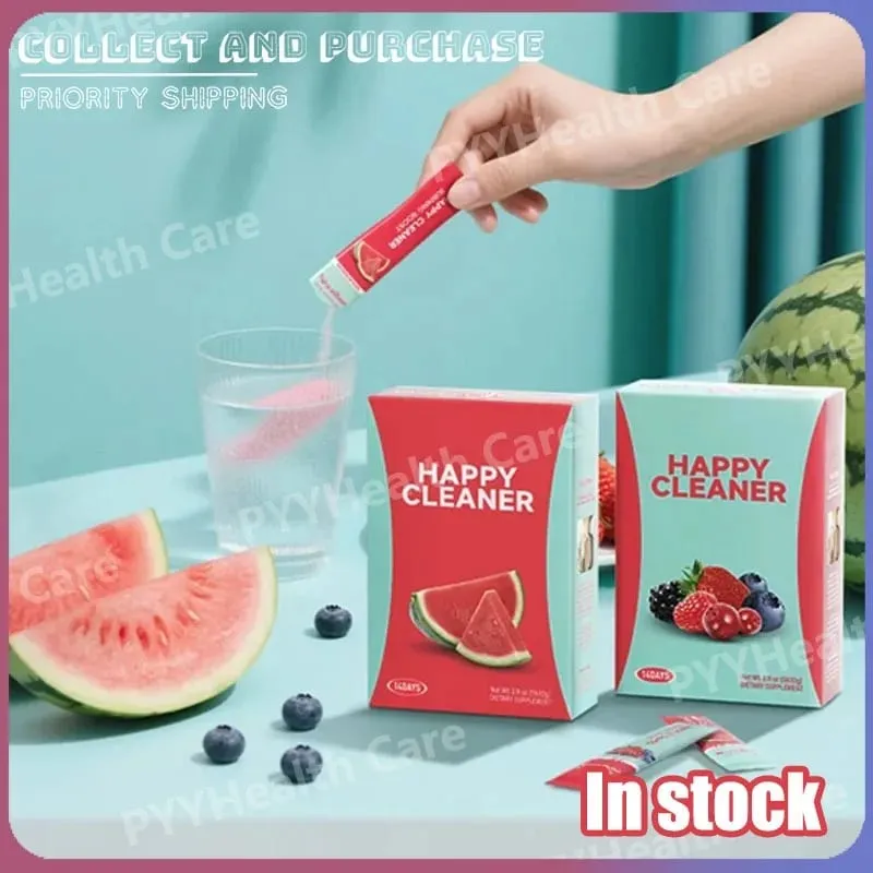 Probiotic and Prebiotic Fiber Powder Digestive Enzyme Blend Fruit and Vegetable Drink Mix for Daily Gut Health