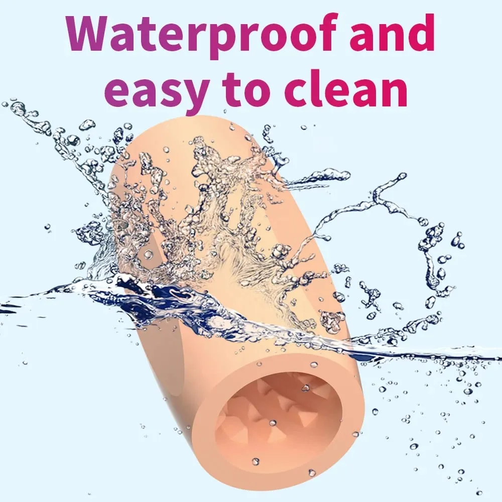 Transparent Masturbation for Men Pleasent Aircraft Cup Device Soft Pocket Vaginal Sleeve Training Adult Blowjob Sex Toy for Male — image 2