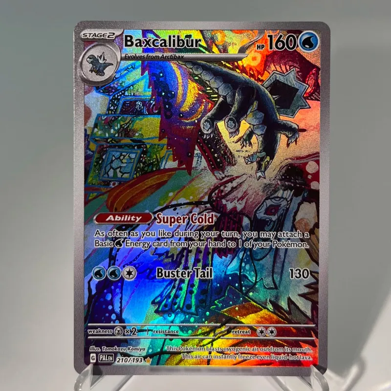 Paldea Evolved PKM Cards PTCG4-C GX Rainbow Magikarp Raichu Tyranitar Iono Rare Collection Battle Toys Gifts for Hobbies
