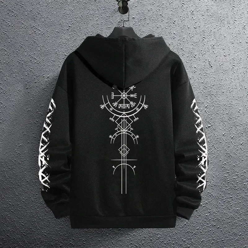 2025 Brand New Black Sweatshirts Autumn Winter Male Daily Casual Sporty Jogging Hoodie Men's Outwear Fashion Pullover