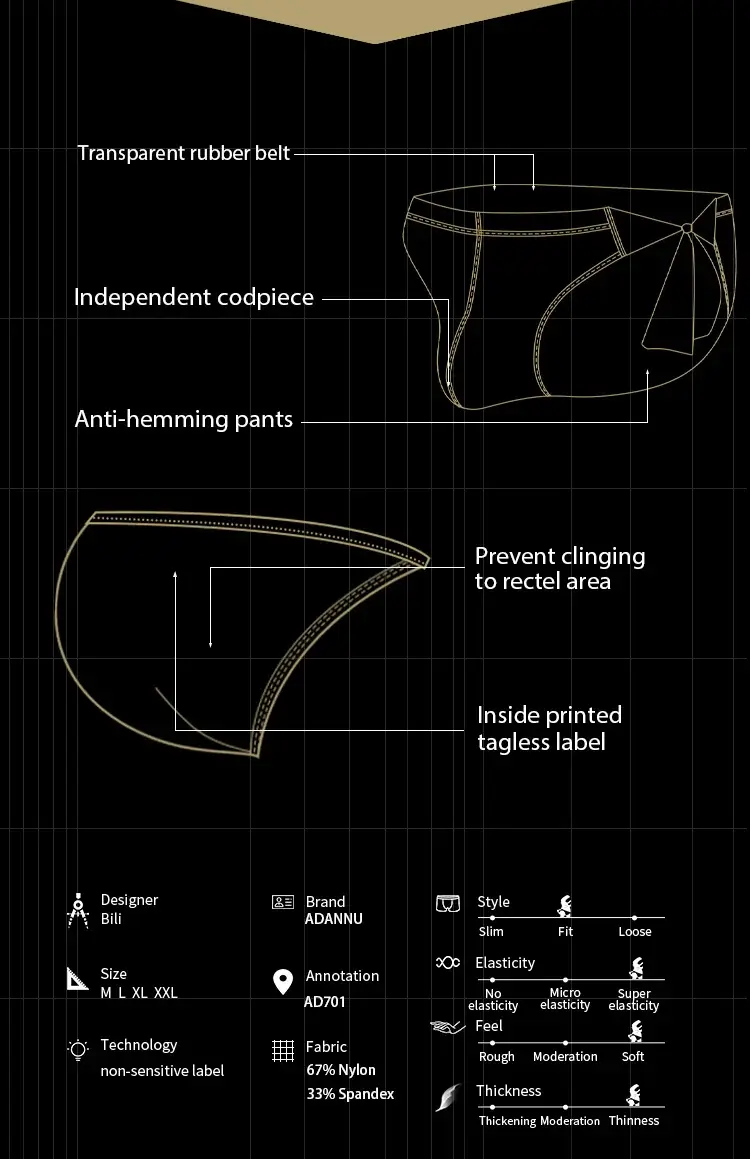 Cuecas de biquíni masculinas de malha transparente, tecido transparente amarelo brilhante, decorativo, arco branco, bolsa convexa em u, cintura baixa, roupa íntima masculina, 1 peça