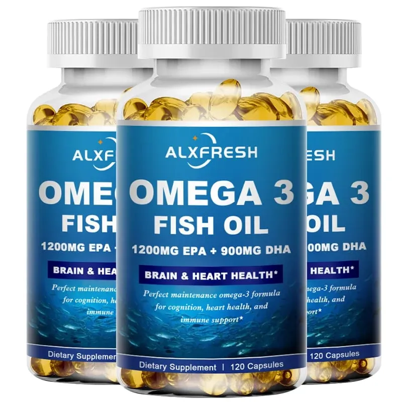 Original Omega 3 Fish Oil Capsules - High EPA & DHA Non-GMO - for Antioxidant Eyes Brain Cardiovascular Health — image 8