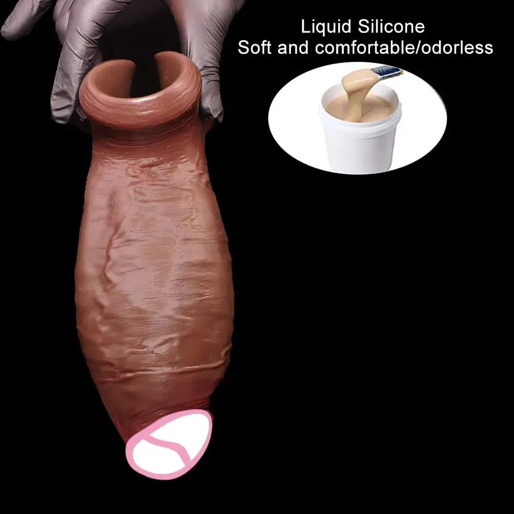 Χοντρό Dildo για Παιχνίδια Πρωκτικού Σεξ 18+ Υγρή Βύσμα Πισινό από σιλικόνη Τεράστια Πρωκτικά Ρεαλιστικά Dildos Stout βύσμα Γυναίκες Άντρες Gay Αυνανισμός