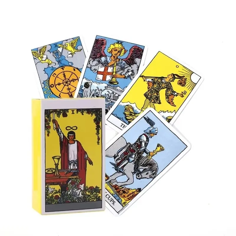 Rider Waite Tarot Card Divination Personal Use Tarot Deck Full English Spanish Version Oracles Deck for Girl Board Playing Game — image 4
