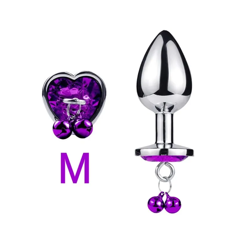 3 Sizes Metal Bell-shaped Anal Plug Traction Chain Anal Massage Prostate Stimulation Massage Tools Adult Sex Toys For Couples — image 23