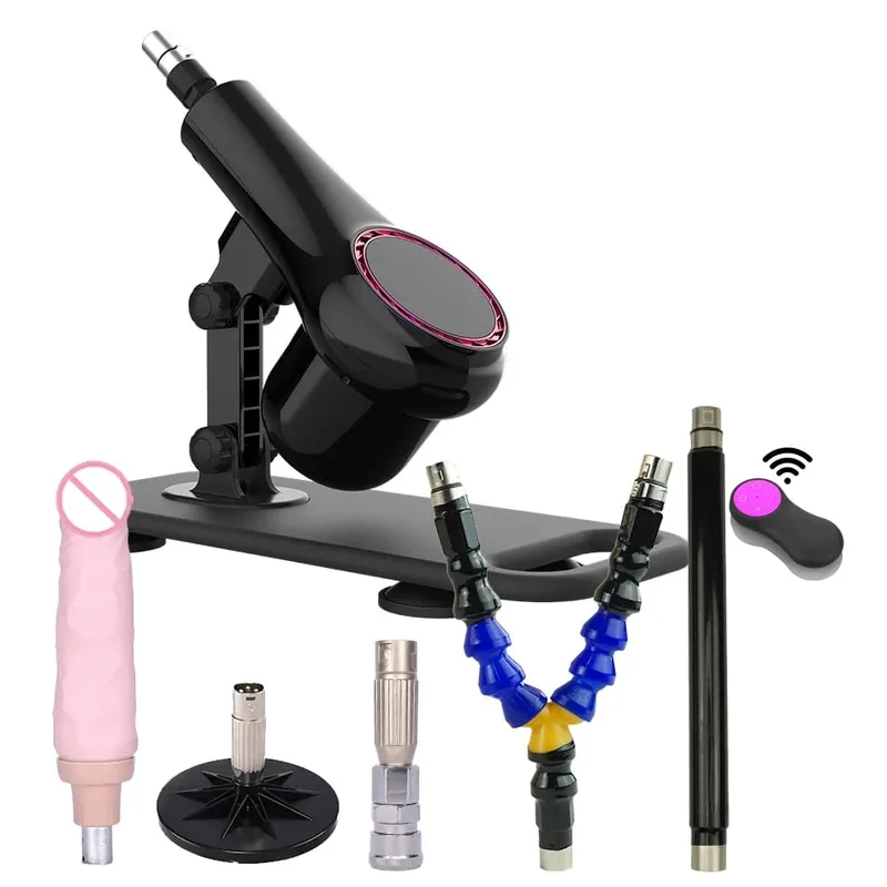 NEW Automatic Wireless Sex Machine for Woman Adjustable Masturbating Pumping SexToys for Men Couples Sex products