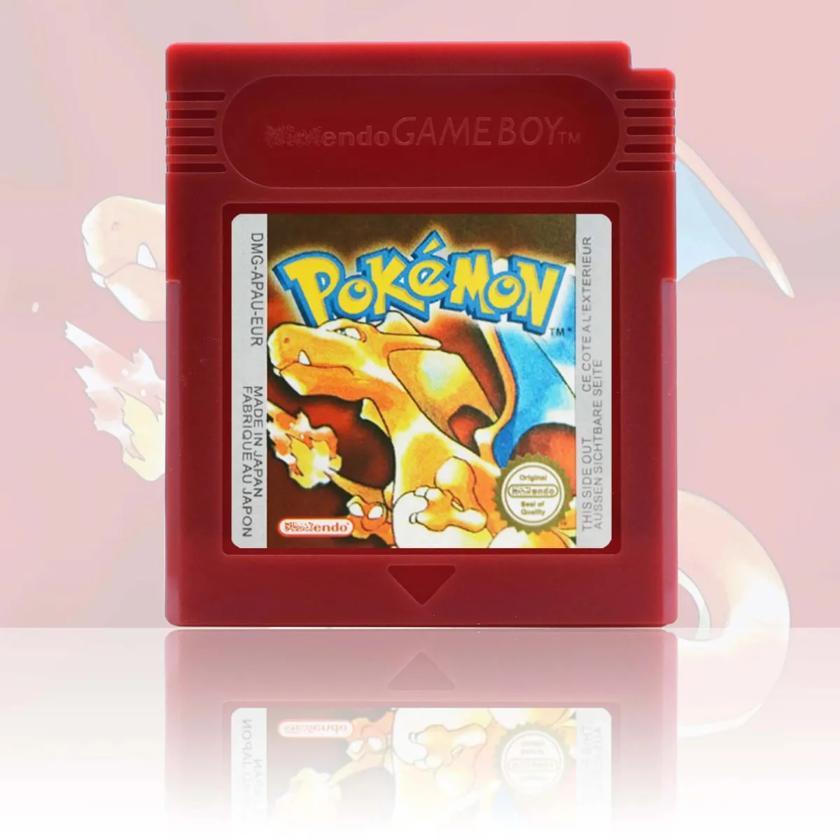 GBC/GBA EUR Version Pokemon Crystal/Yellow/Emerald/Fire Red/Leaf Green Game Cartridge Video Game Card High Quality with Battery