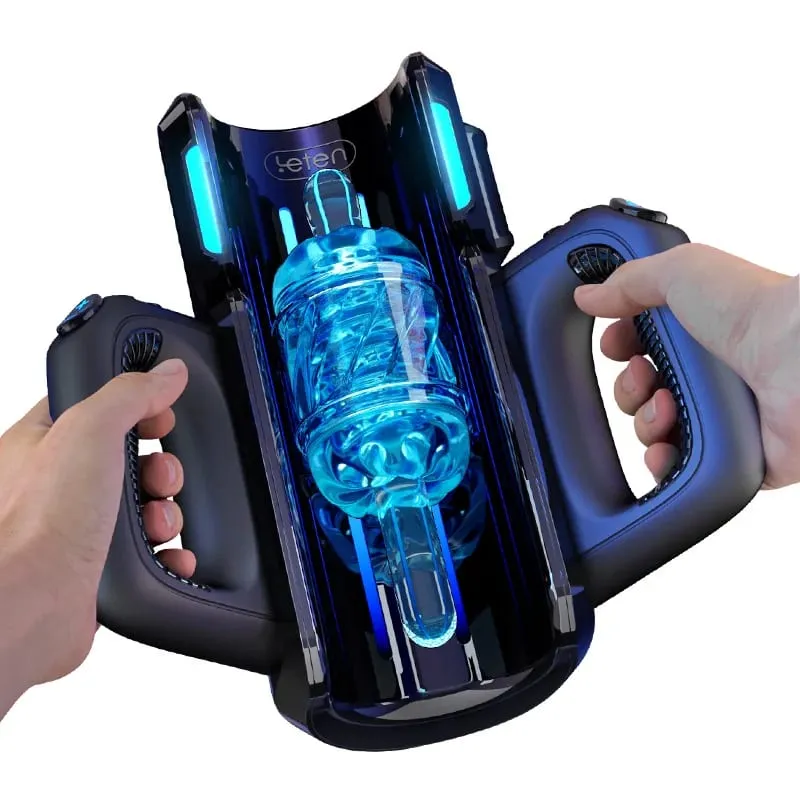 Leten THRUSTING-PRO High Speed Automatic Telescopic Male Masturbator Vagina Blowjob Piston Masturbation Cup Sex Toys for Men