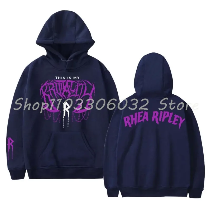 Rhea Ripley Merch Hoodies Women Men Casual Long Sleeve Sweatshirt Clothes — image 6