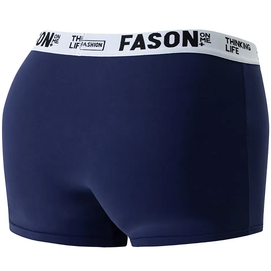 4-Piece Men's Oversized 1xl-7Xl Square Shorts Casual And Comfortable Obese Men's Boxer Shorts Sports And Fitness Basic Shorts