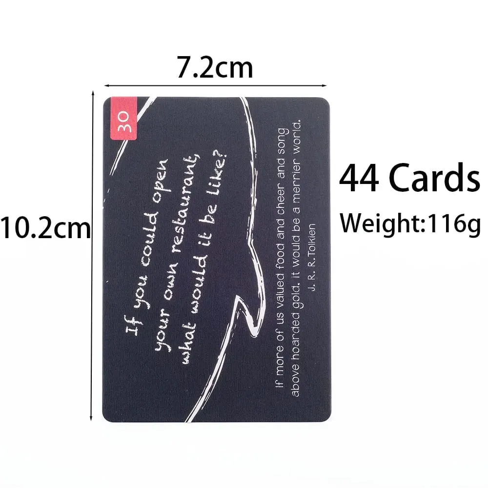 Conversation Starters for Husbands and Wives Couple Game Cards Set for Bedroom Communication and Fun Board Game