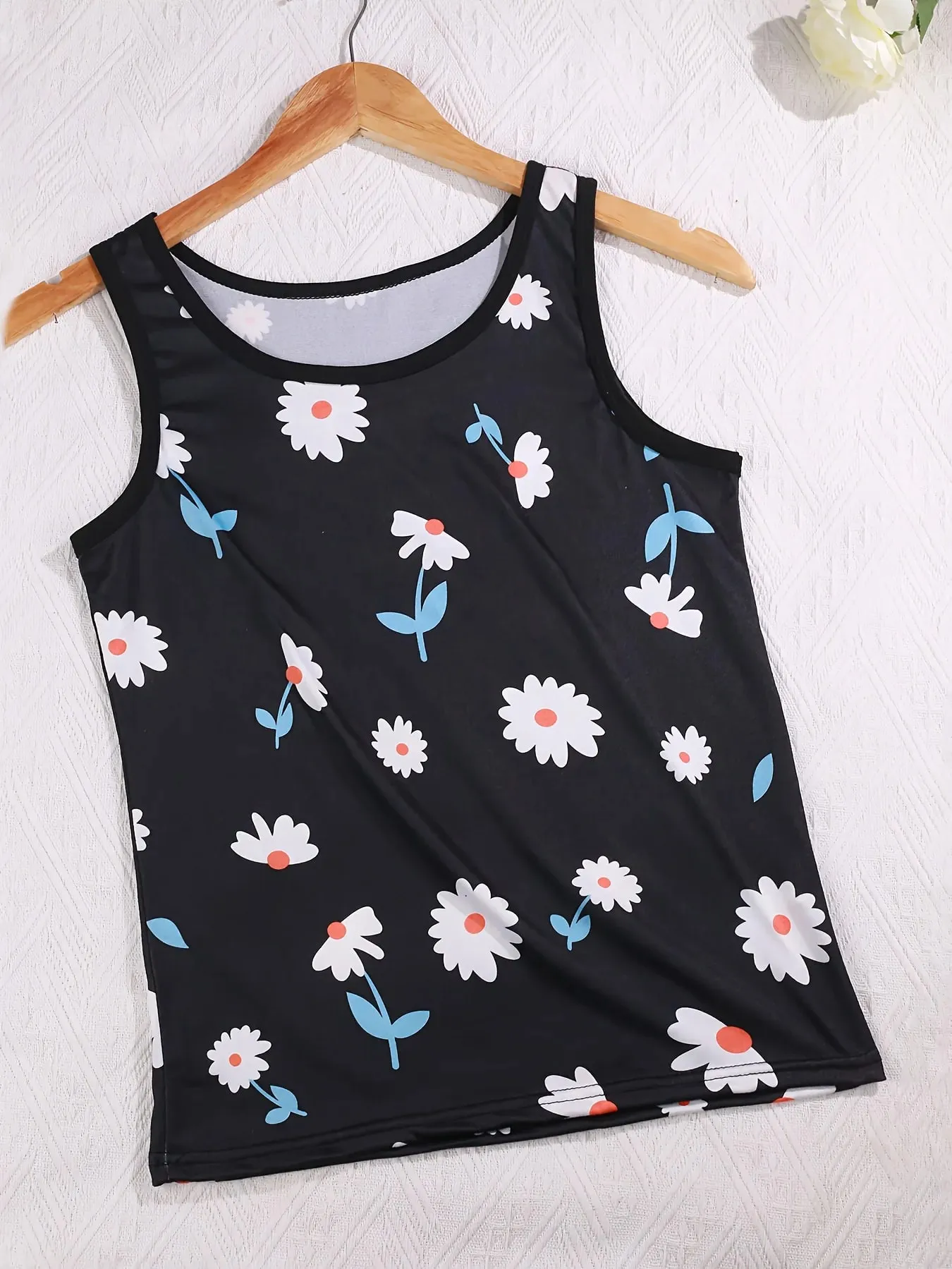 3-Pack Women Comfort Vests for All Seasons Rayon High Elastic Casual Home Basic Tops