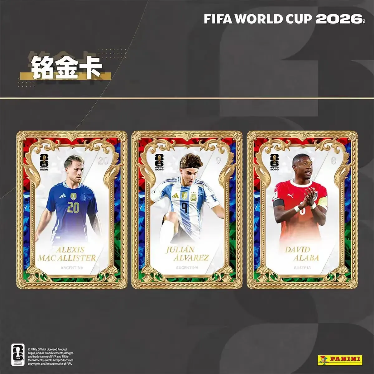 Genuine PANINI 2026 FIFA World Cup Official Star Series Card Football Player Trading Card Fan Festival Gift Original Box — image 5