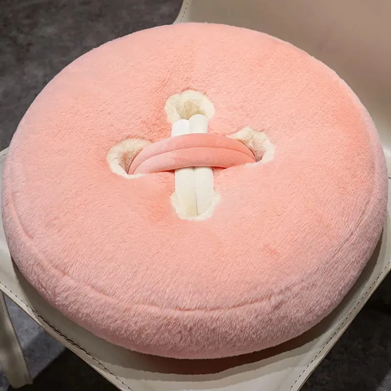 Button Plush Toys Flower Heart-shaped Stuffed Pillow Home Decor 40/45cm Soft Sofa Cushion Throw Pillow Birthday Surprise Gifts — image 12
