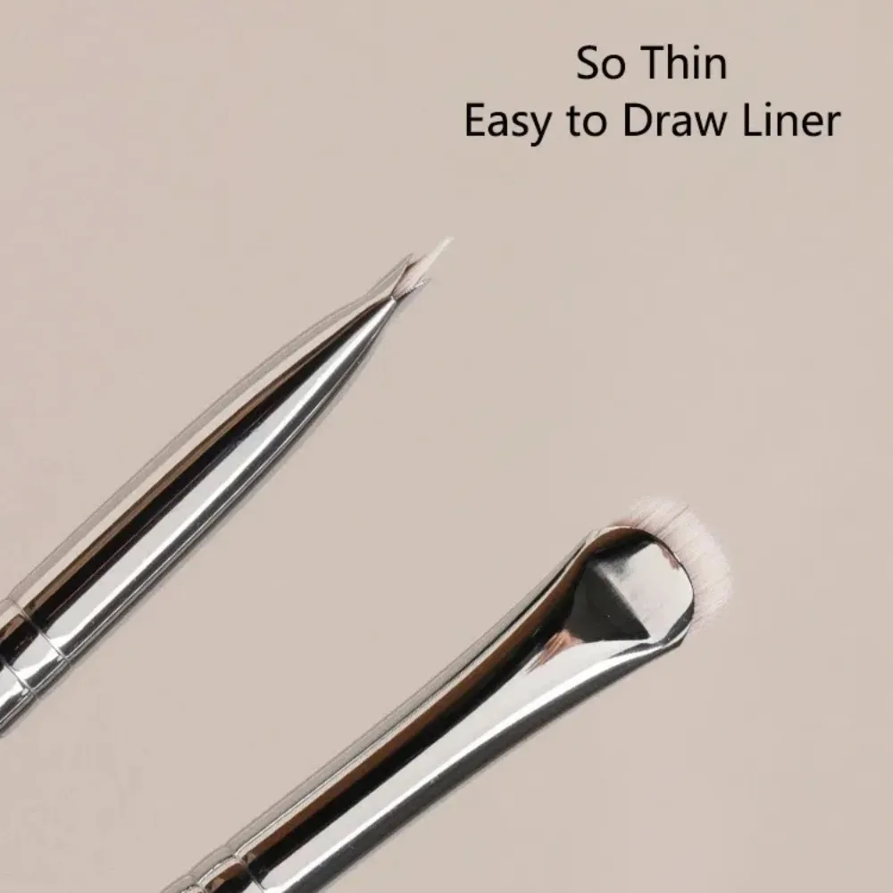 New Curved Makeup Brush Thin Small Make Up Brushes Eye Liner Sharp Eyelid Cosmetic Brush Eye Cosmetic Tools