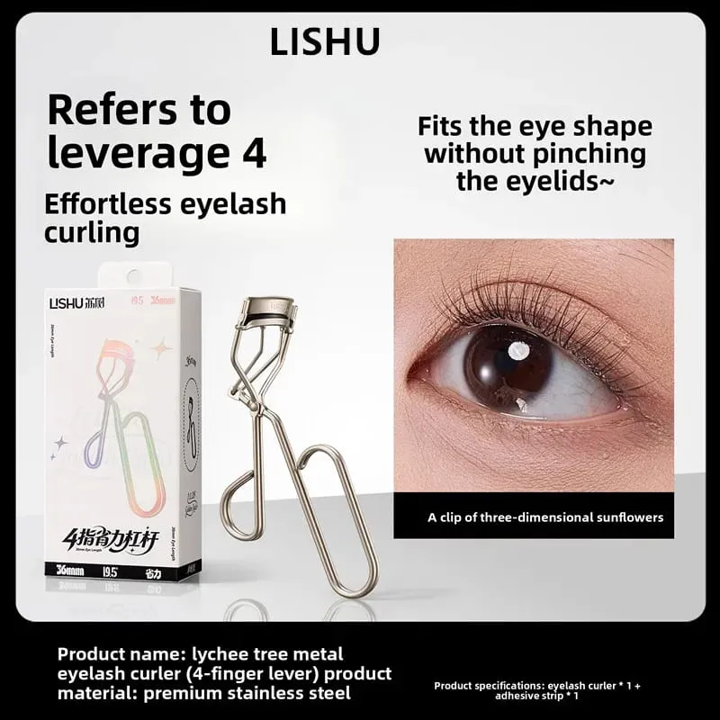 Wide Angle Eyelash Curler Sunflower Lash Lift Tool Long Lasting Curling No Pinch Eyelids Eyes Makeup Beauty Tool
