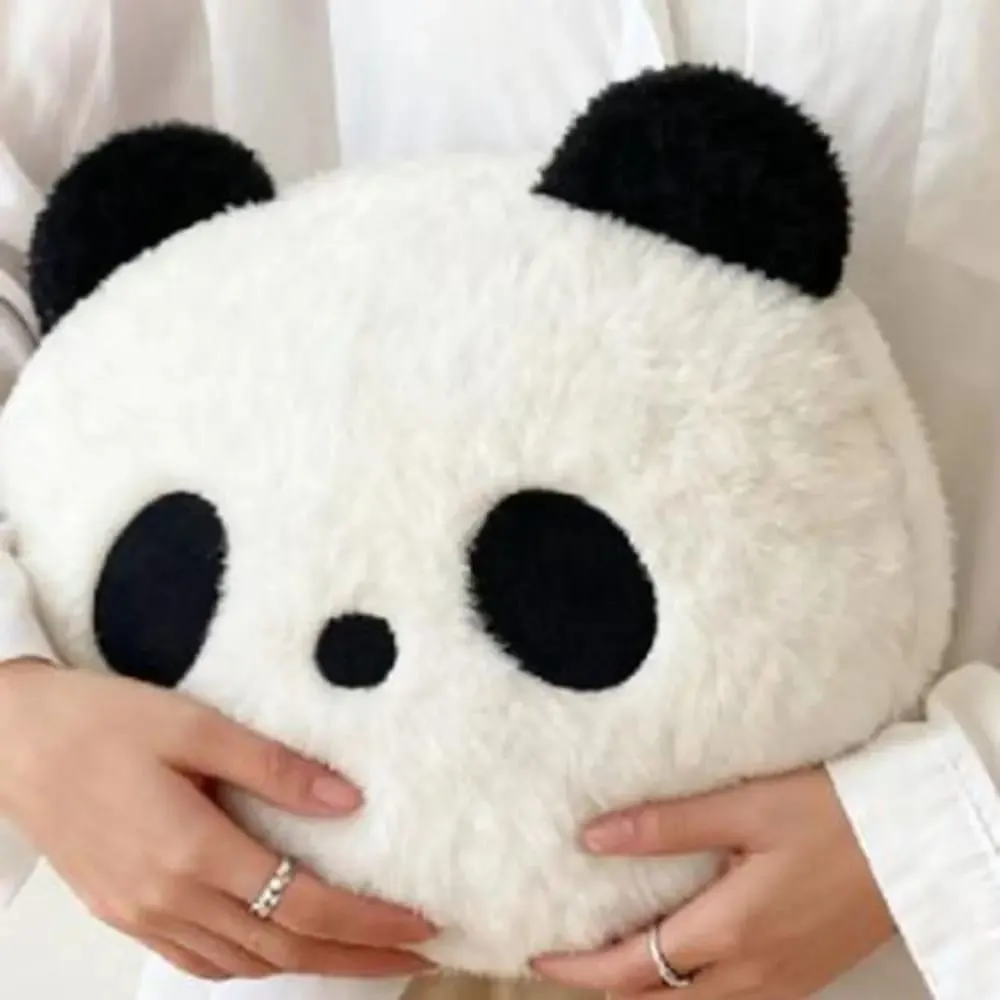 Stuffed Animal Plush Panda Cushion Bedroom Sofa Home Decoration Stuffed Panda Pillow 30cm Kawaii Panda Throw Pillows