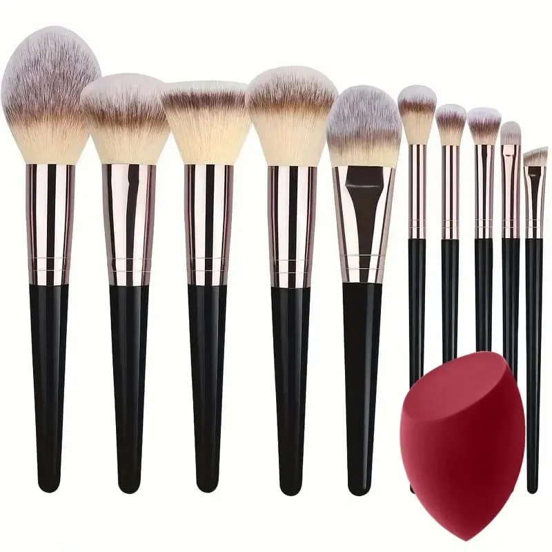 Professional 3-20PCS Makeup Brushes Set Soft Fluffy Foundation Eyeshadow Concealer Blending Kabuki Women Beauty Tool