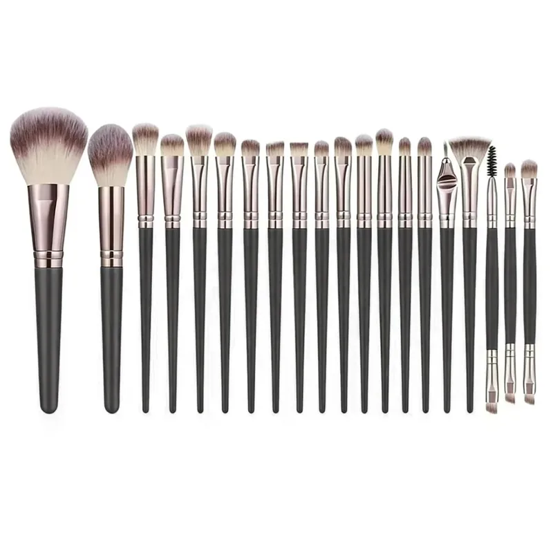 20Pcs Professional Makeup Brushes Set Soft Synthetic Hair Cosmetic Brush for Foundation Eyeshadow Eyebrow Eyeliner Blending Make — image 12