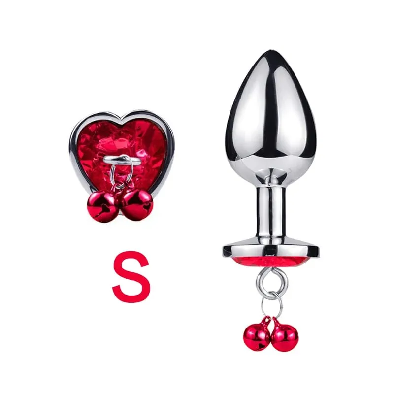 3 Sizes Metal Bell-shaped Anal Plug Traction Chain Anal Massage Prostate Stimulation Massage Tools Adult Sex Toys For Couples — image 11